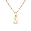 GD GOOD.designs Est. 2015 Women’s Necklace with Letters, 18 ct
