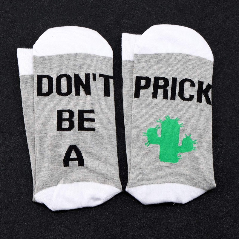 PYOUL 1 Pair Cactus Socks Gardener Socks Cactus Lover Socks