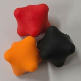 Spiky Massage Ball for Wrist, Fascia & Shoulder Stress Relief Acupressure 5ea