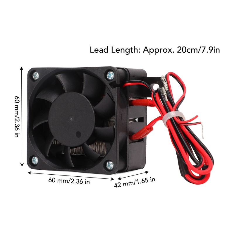 PTC Air Heater Professional Insulation Automatic Constant Temperature PTC Fan