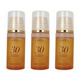 Menokin Bubble Pack Efficacy Review I bought it with my own money 30 second quick lift essence Manokin Menoki Mask 3pcs / 메노킨 버블팩 효능 효과 내돈내산 후기 30초 퀵 리프트 에센스 매노킨 메노키 마스크 3개