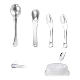 Mini Espátula Cosmética 4 Pzs Cuchara De Belleza