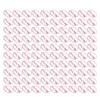100pcs Paper Clips Portable Purple Lip Shape Rustproof Electroplated Metal
