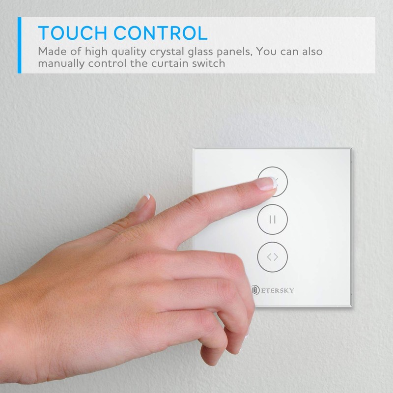 RTERSKY Smart Alexa WiFi Roller Shutter Switch - Packs of