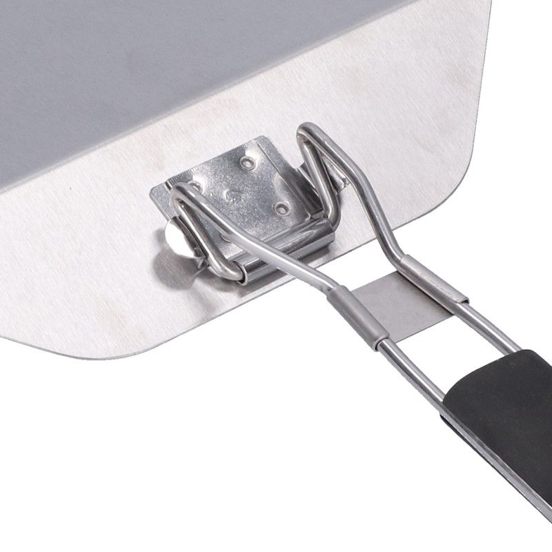 Pizza Paddle Stainless Steel AntiSlip Folding Handle Pizza Shovel Suitable