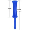 Zivisk Golf Tees Plastic 100 Count 3-1/4 inch Tall Step