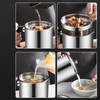 Oil Strainer Pot Filter Screen Large Capacity Multifunctional 304 Stainless