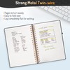 Forvencer Lined Spiral Journal Notebook with 300 Numbered Pages, B5