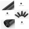 FOMIYES 2sets 5g Plastic Empty Tubes for Travel Cosmetics Black