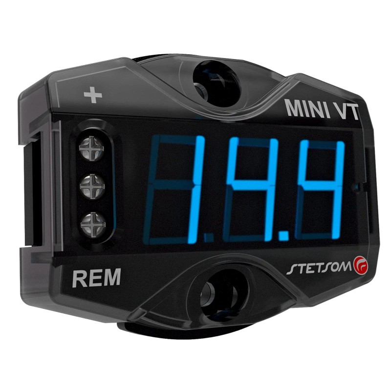 STETSOM MINI VT Ultra Compact Digital Voltmeter 7V to 30V