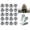 TERF® M10 X 11.9mm X 10mm X 21mm Grey Nylon