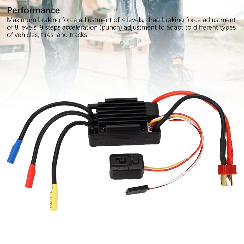 Generic 35A Brushless ESC, Waterproof RC Motor Electronic Speed Controller