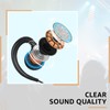 Retevis Two Way Radio Earpiece with Mic, Retractable coil Earpiece