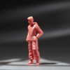 SOUFORCE 1/64 Scale Miniature Figure Man with Jumpsuit Hat Hand