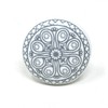 ARTISNO Hand Painted Mandala Ceramic Cabinet Drawer Pull/Use for Cupboard,
