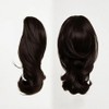 [Pick&Wear] Setting perm ponytail short length layered cut wig natural brown / [픽앤웨어] 세팅펌 포니테일 숏기장 레이어드컷 가발 내츄럴 브라운