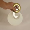 BAODEN Pantalla de cristal para lámpara de pared moderna con