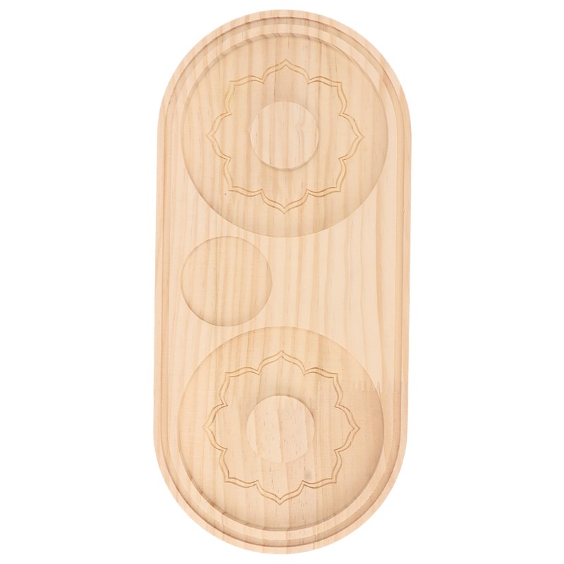 Salt Rimmer Pine Wood Sugar Rimmer Waterproof Holder Bar Tool