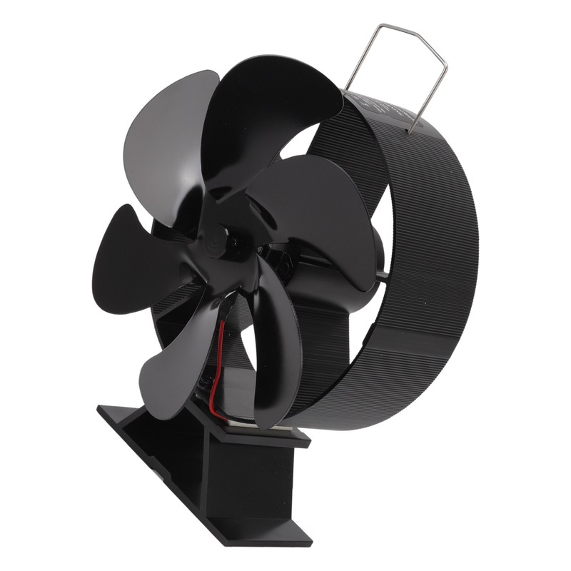 6 Blades Fireplace Fan Thermoelectric Module Wood Stove Fan Heat