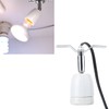 E27 Rotatable Reptile Pet Clip Heat Lamp Bulb Base Socket