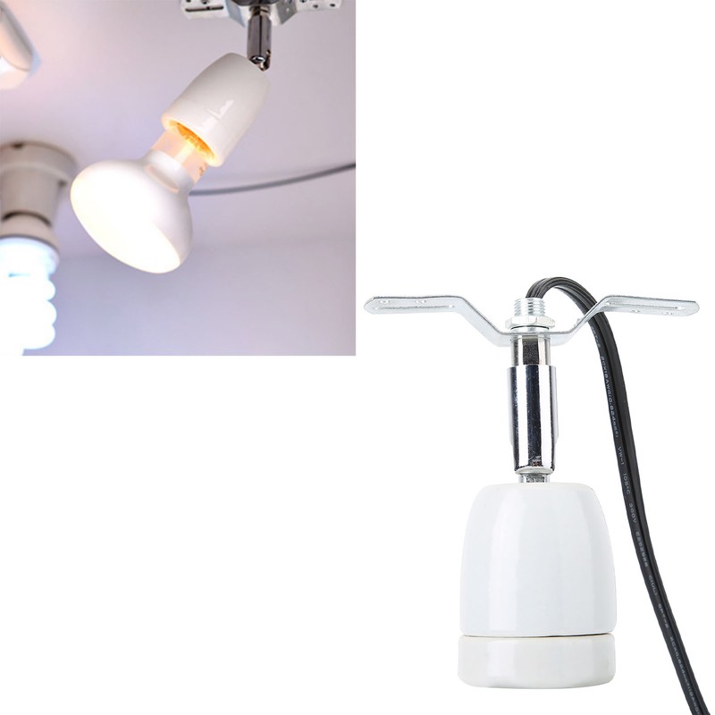 E27 Rotatable Reptile Pet Clip Heat Lamp Bulb Base Socket