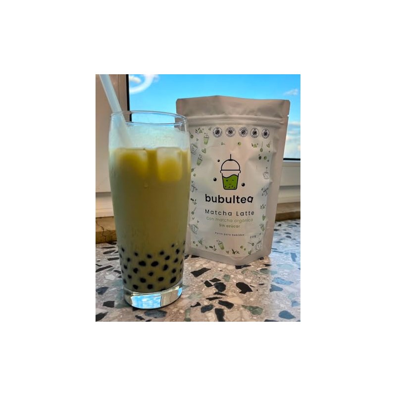 Matcha orgánico en polvo para bebidas, endulzado con Xilinat y