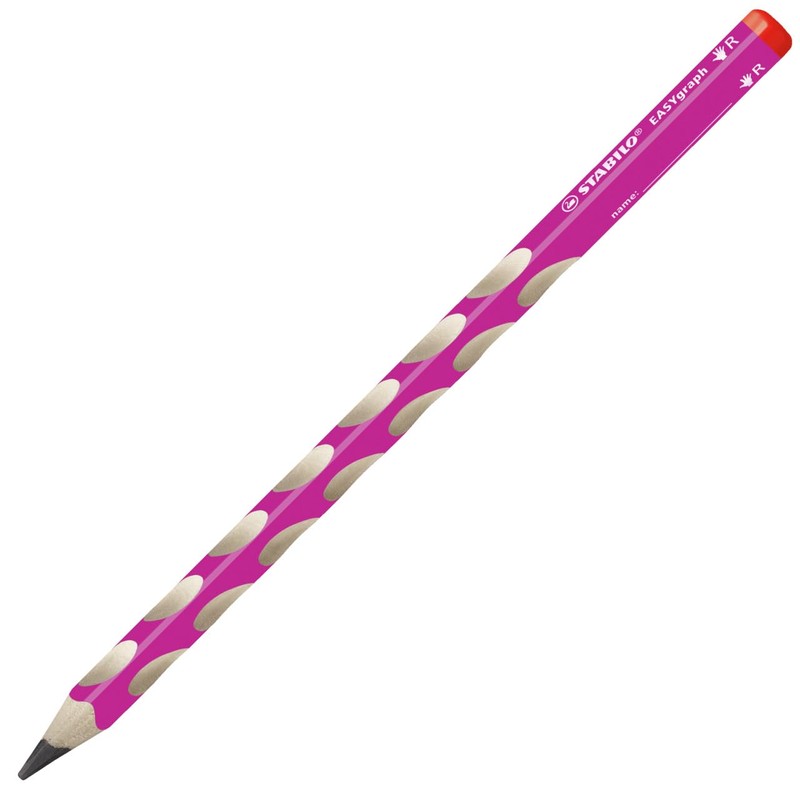 Handwriting Pencil - STABILO EASYgraph - Right Handed - Pink