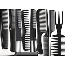 Annie Professional Comb Set 10Ct Black