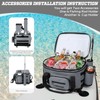 MORXPLOR Waterproof Shell 24 cans Paddle Board Cooler Bag, Sup