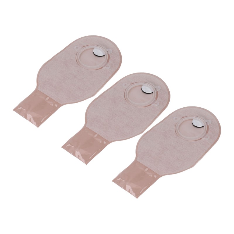 10PCS Colostomy Bags Non Woven Fabric One Piece Ostomy Bag