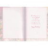 SISTER IN LAW BIRTHDAY CARD. SENTIMENTAL VERSE. 9 X 6