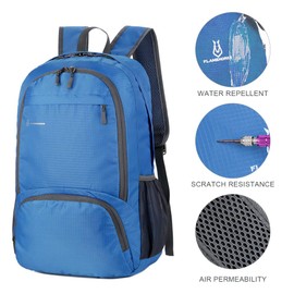 FLAMEHORSE Backpack 30L Foldable Backpack High Capacity Ultralight Rucksack Sturdy Backpack for Hiking Cycling