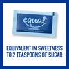 EQUAL 0 Calorie Sweetener, Aspartame and Acesulfame-K Sweetener Packets, Zero