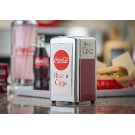 Tablecraft CC380 Coca-Cola Logo Printed Napkins, Full, Red