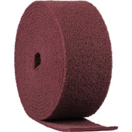 Klingspor 258887"NRO 400" Abrasive Roll, 0 V, Red/Brown, 10m x 115 mm