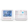 Indoor Temperature Humidity Meter Smile Face Model Alarm Date Display