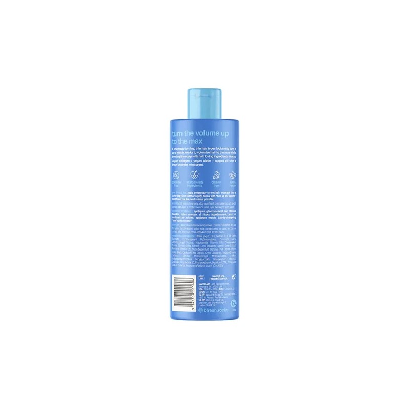 B.fresh Shampoo Voluminizador Aumenta Volumen-menta Lavanda