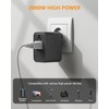 decqle Universal Travel Adapter for International Travel - EU UK