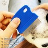 Flea Comb for Cats Dogs, 3 PCS Lice Combs Fine