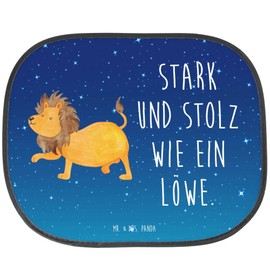 Mr. & Mrs. Panda Car Sun Shade Zodiac Sign Leo Gift Ascendant Sun Car Gift August Zodiac Sign Car Window Sun Protection