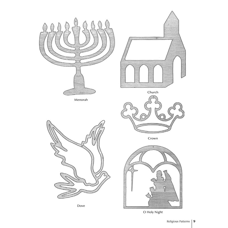 Scroll Saw Christmas Ornaments: More Than 200 Patterns
