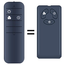 TCNOUMT Replacement HS-1655 Remote Control intended for Honeywell Quietset 16 in. Stand Fan 3-Button