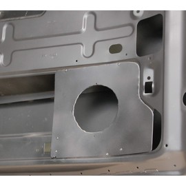 Design Engineering DEI 050371 Boom Mat Speaker Baffles, 6" x 8" Oval Slim (Pack of 2)