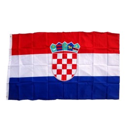 KOONARD CROATIA FLAG CROATIAN NEW EUROPE EU BANNER NEW Hanging Office/Activity/parade/Festival/Home Decoration, 90x150cm