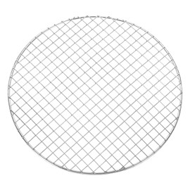sourcing map Round Cooking Rack, Dia 11.6 Inch Stainless Steel Grill Grate Cross Wire Barbecue Grill for Cooking Baking Air Fryer Racks, Silver