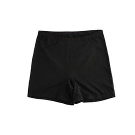 STARLY Womens Disposable Boyshorts Panties Spandex Boxer Briefs for Ladies Fast-drying Travel Short Leggings Underpants(5pcs,Black,S)