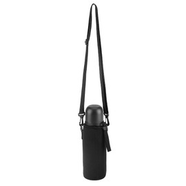 Funda de Neopreno para Botella de Agua con Correa Ajustable, Bolsa Térmica Portátil para Senderismo, Camping, Ciclismo y Viajes, Protección Anticaídas y Aislamiento Térmico