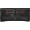 Red Baron Men´s wallet purse genuine buffalo leather black exclusive