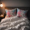 1Pack Satin Pillow Case, Satin Pillowcase, Both Sides Printing Pillowcase