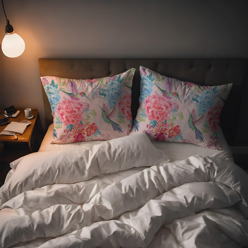1Pack Satin Pillow Case, Satin Pillowcase, Both Sides Printing Pillowcase